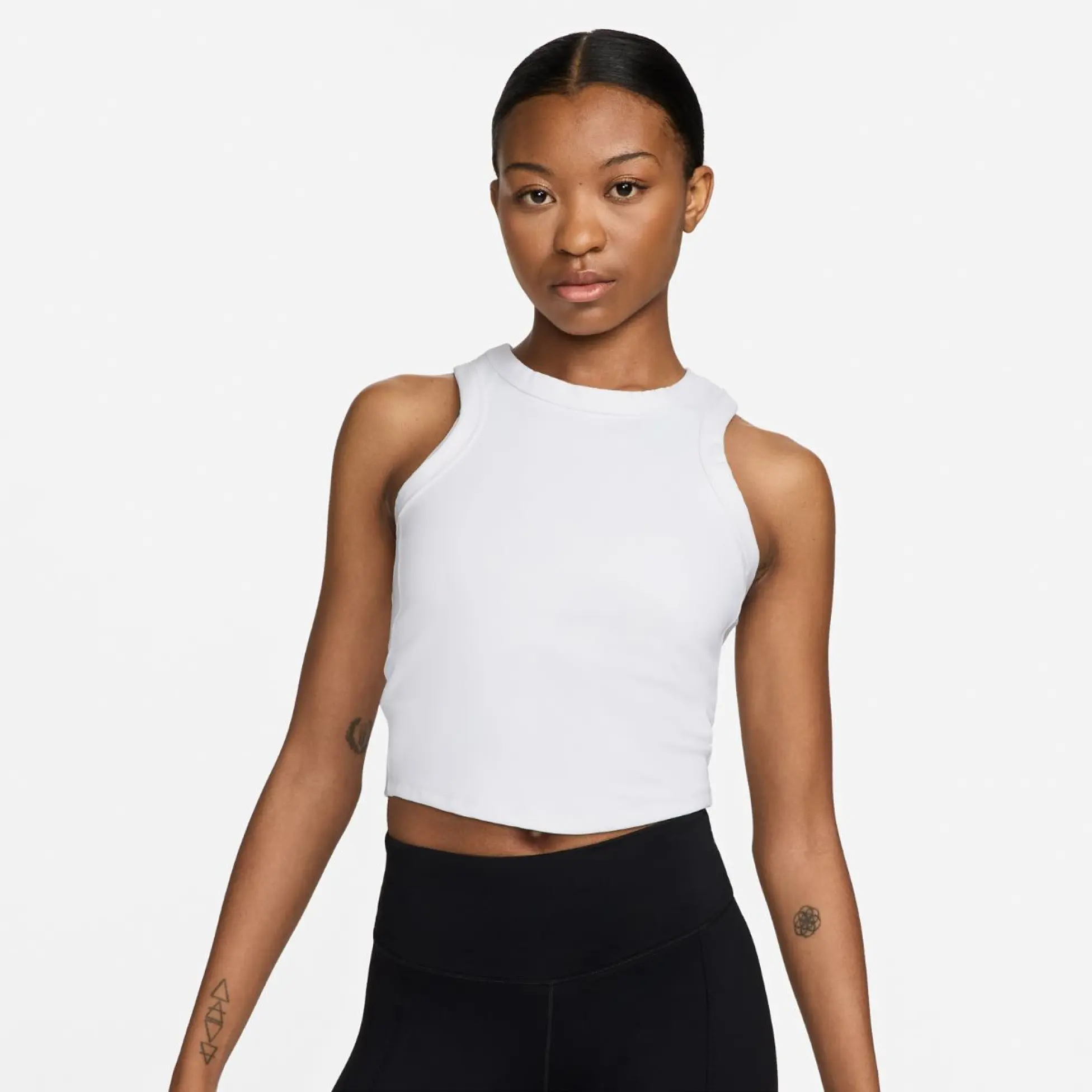 Nike One Fitted Dri Fit Crop Tank Women's